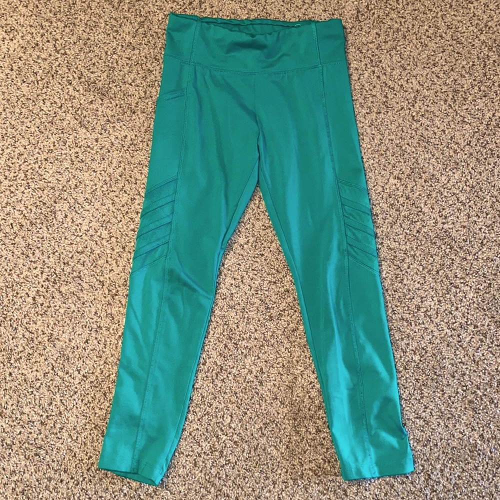 Justice activewear leggings with pocket!